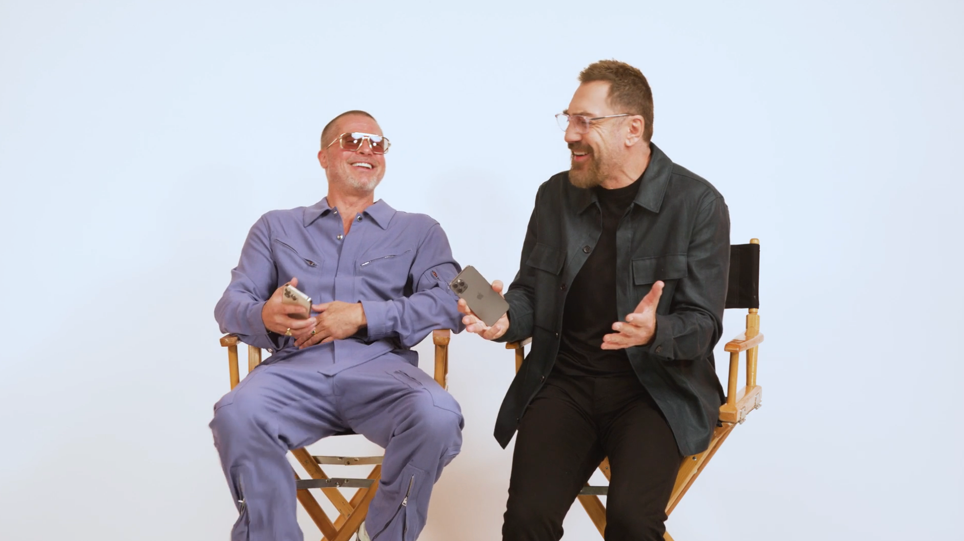 Brad Pitt And Javier Bardem React To Racy F1 Tweets