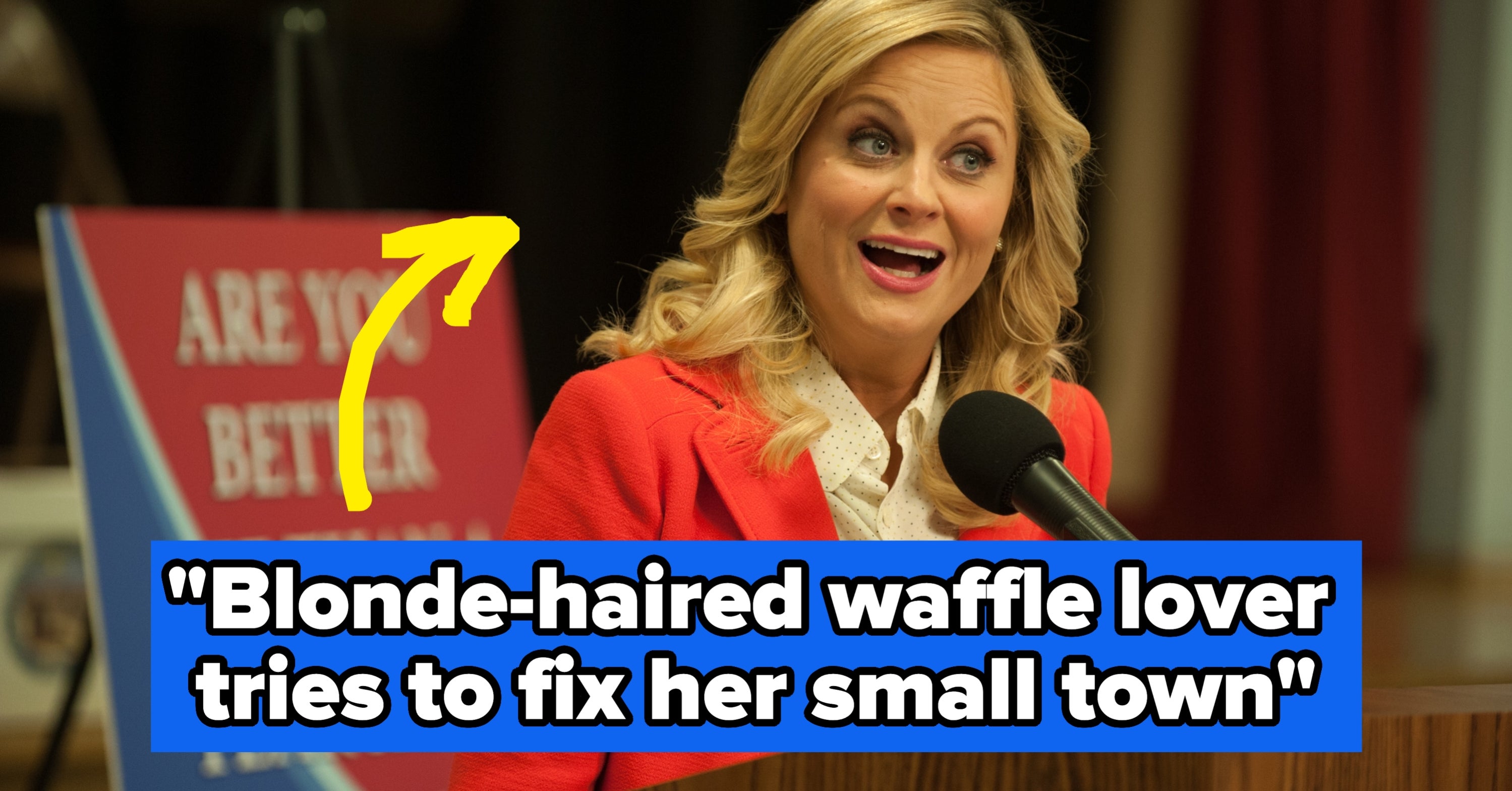 Describe the plot of the last TV show you watched badly and see if people in the comments can guess what it is!