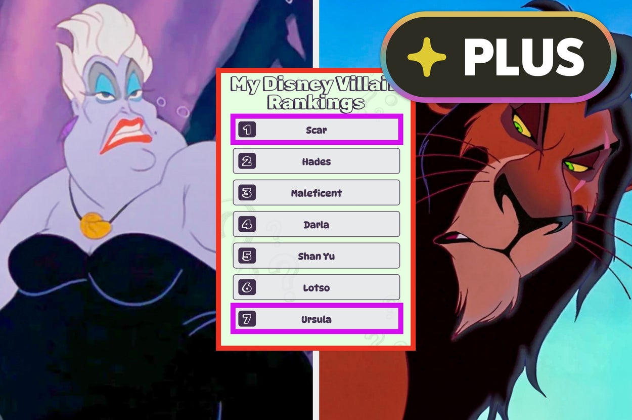 These Disney Villains Are So Evil I'm Begging You To Rank Them Without Knowing Who's Coming Next