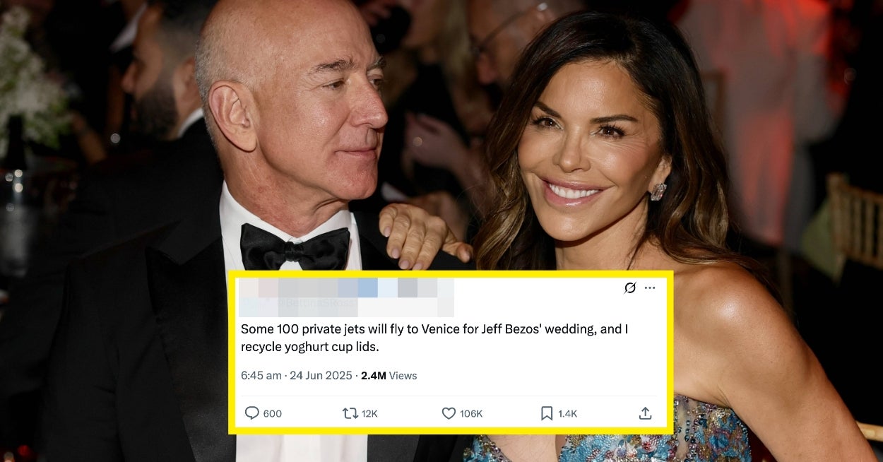 Here's Why I Think Every Attendee Of Jeff Bezos And Lauren Sánchez's Wedding Should Get The Everyloving Heck Criticized Out Of Them