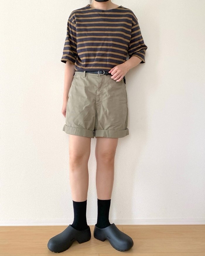 GUの「クロッグシューズ+E」