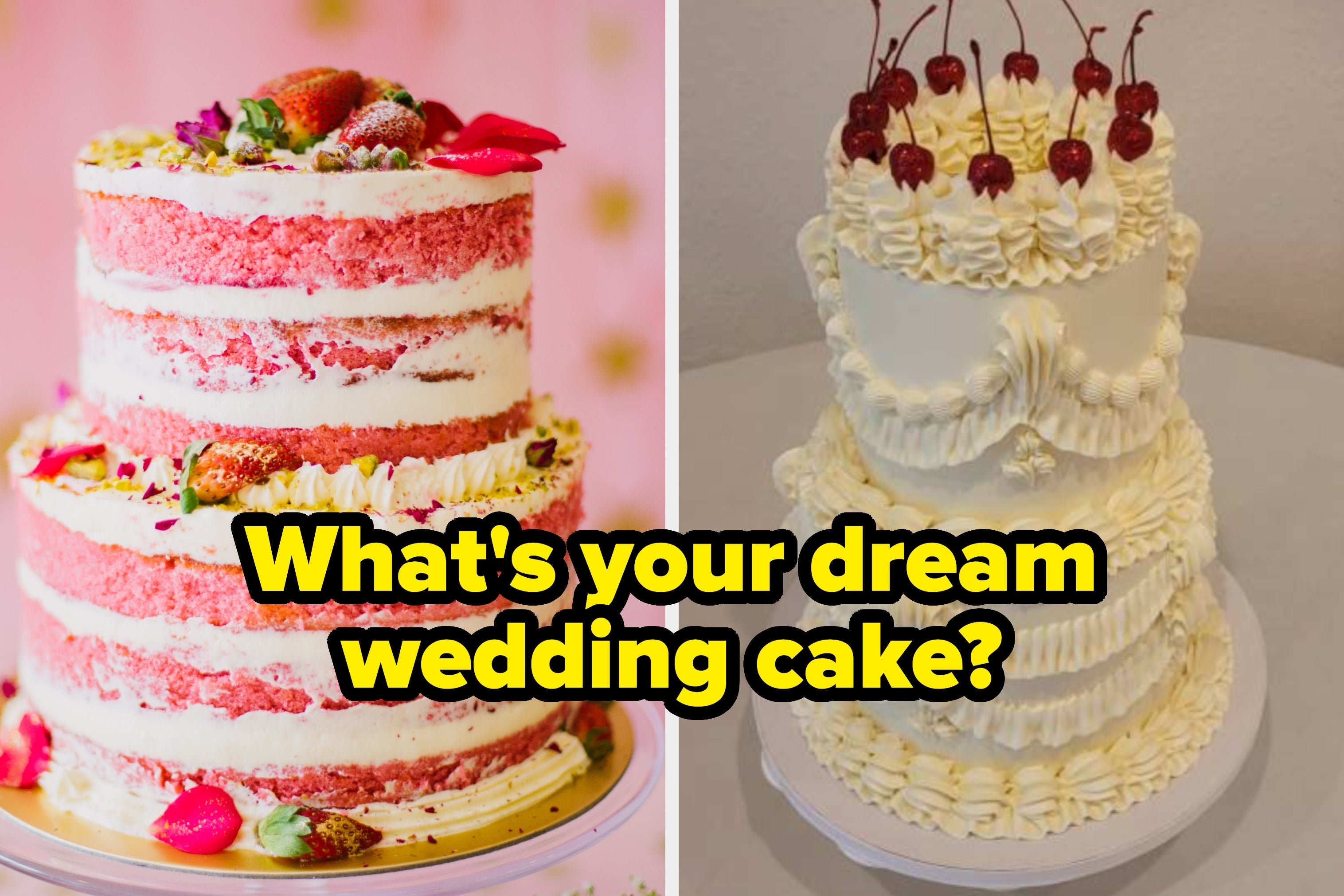 Build Your Perfect Wedding Cake And We'll Uncover The Most Chaotic Part Of Your Personality