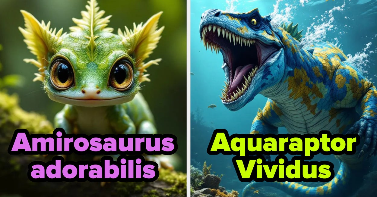 I Took This Dinosaur Generator Quiz And Now I’m Emotionally Attached To A T-Rex Named Sparkles