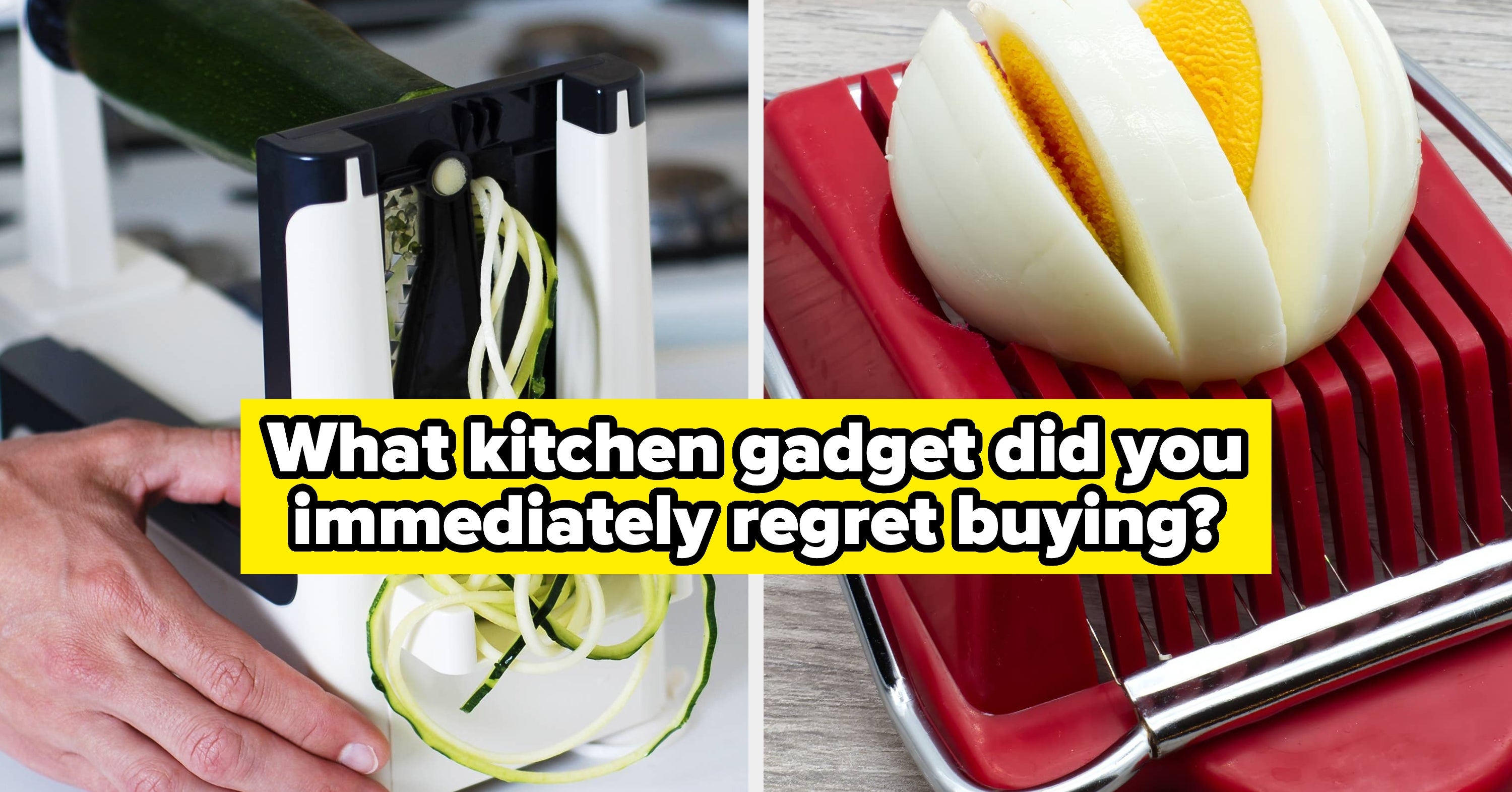 Tell Us The Kitchen Gadgets That Were Actually A Complete Waste Of Money