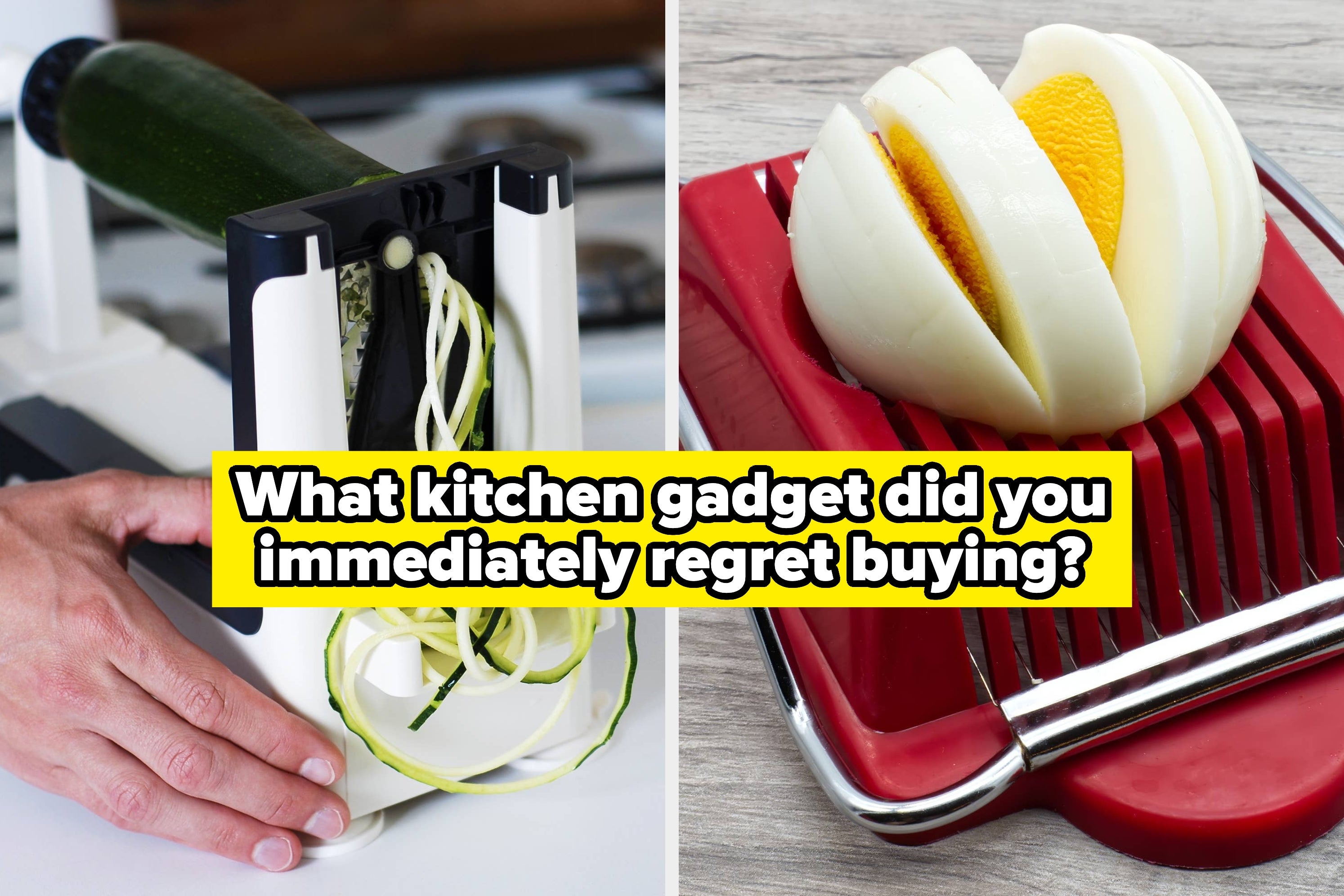Tell Us The Kitchen Gadgets That Were Actually A Complete Waste Of Money