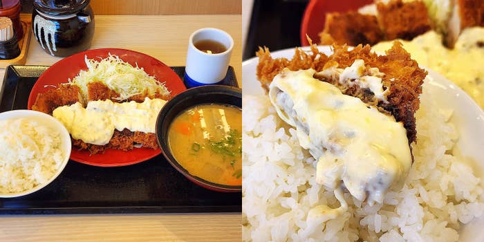 かつやの「タルタルチキンカツ定食」