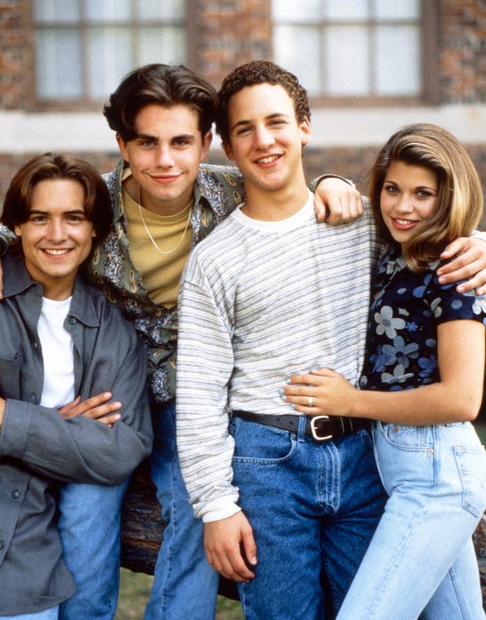 Will Friedle, Rider Strong, Ben Savage, and Danielle Fishel successful  &quot;Boy Meets World.&quot;