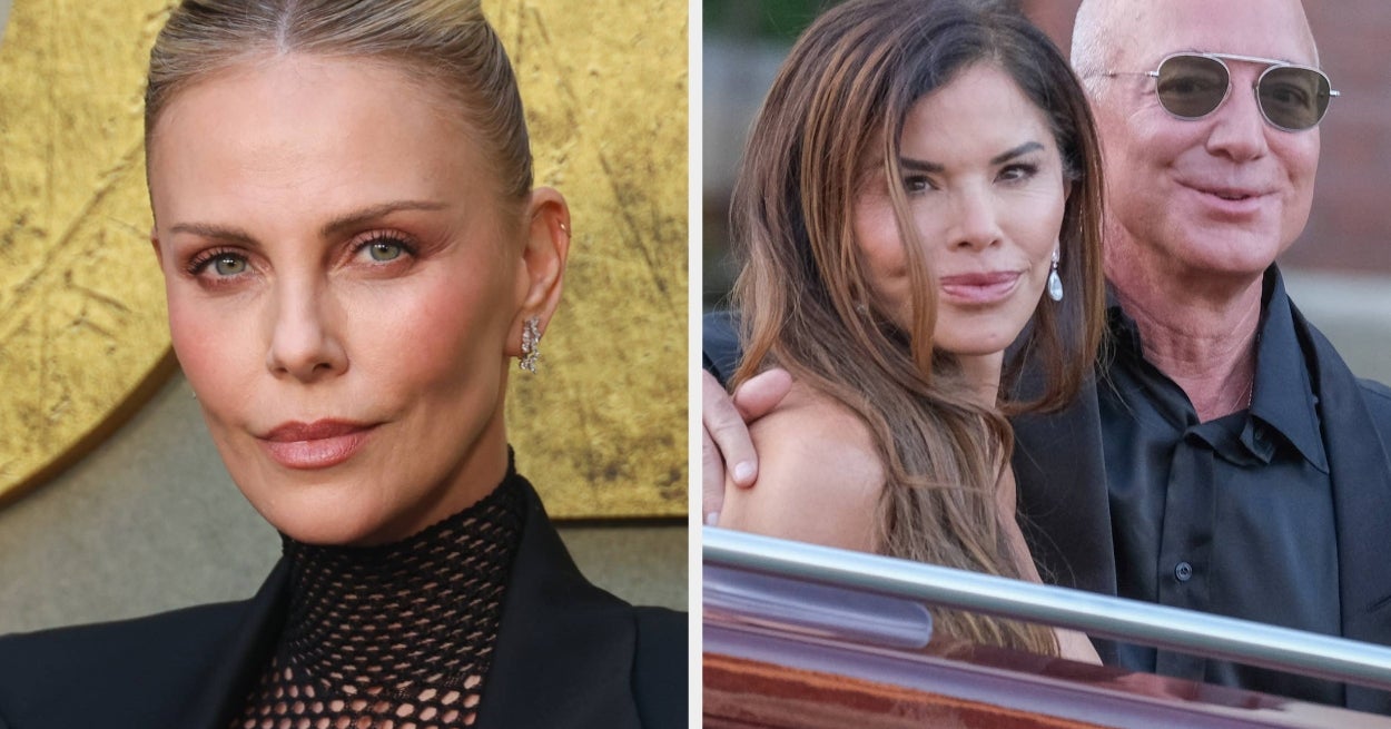 Here’s What Charlize Theron Had To Say About The Number Of Major Celebrities At Jeff Bezos And Lauren Sánchez’s Wedding