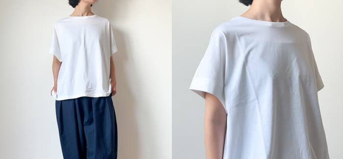 ユニクロの「スムースコットンリラックスT」