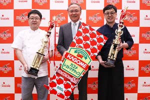 左から加藤良夫さん、山口聡社長、入江浩史さん(Munenori Umeki / BuzzFeed Japan)