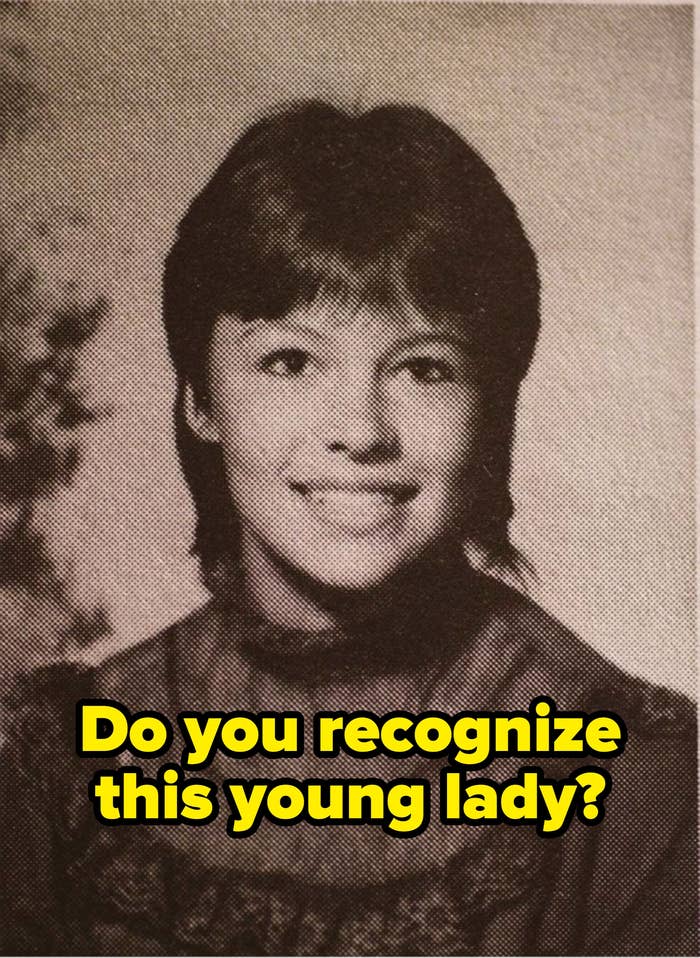 A 1984 precocious schoolhouse photograph of a young pistillate with abbreviated hairsbreadth and a lace top, noted arsenic Pamela Andersen astatine property 16