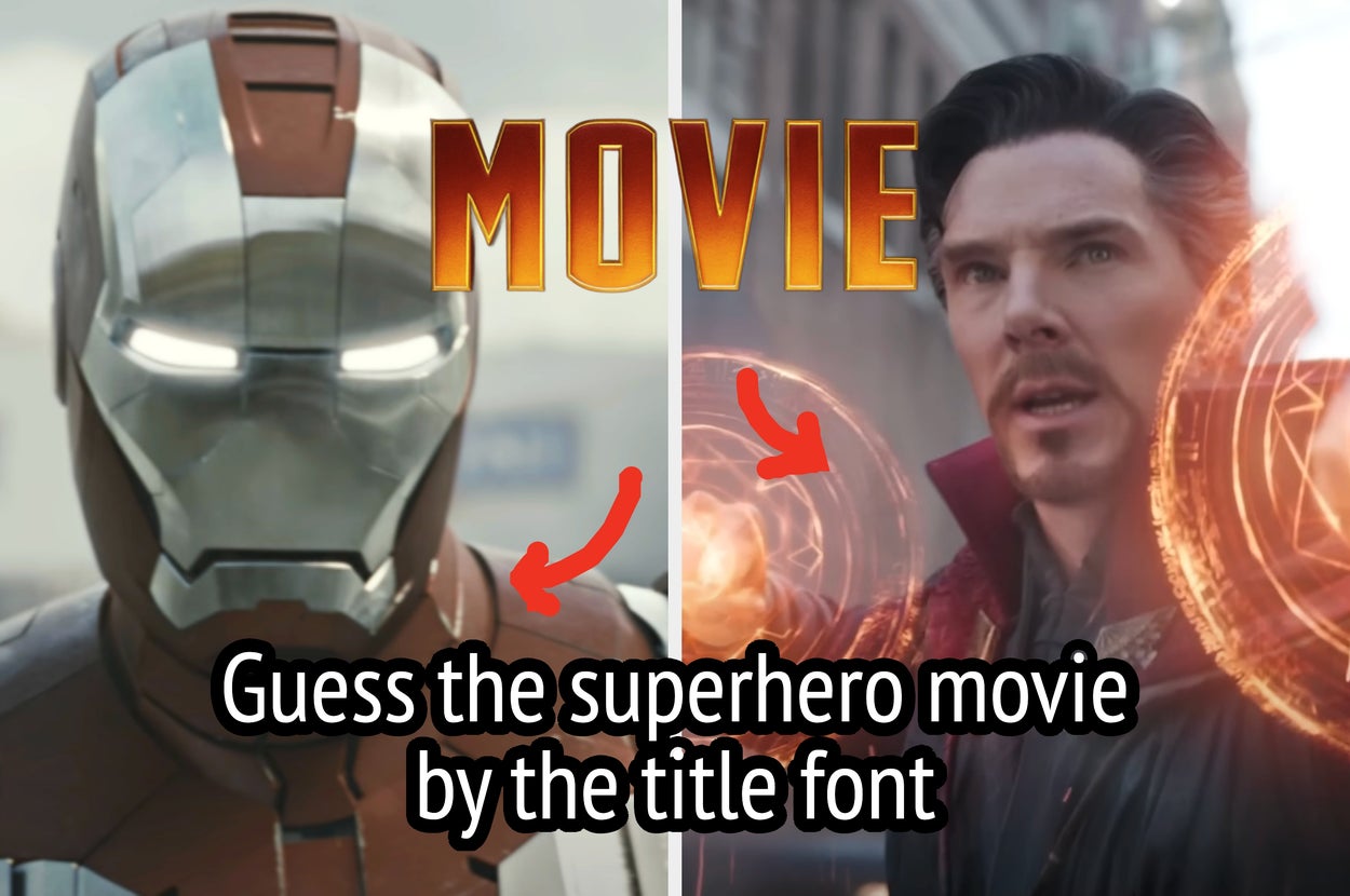 If You Can Identify These Superhero Films By Their Fonts Alone, You're High-Key An Avenger