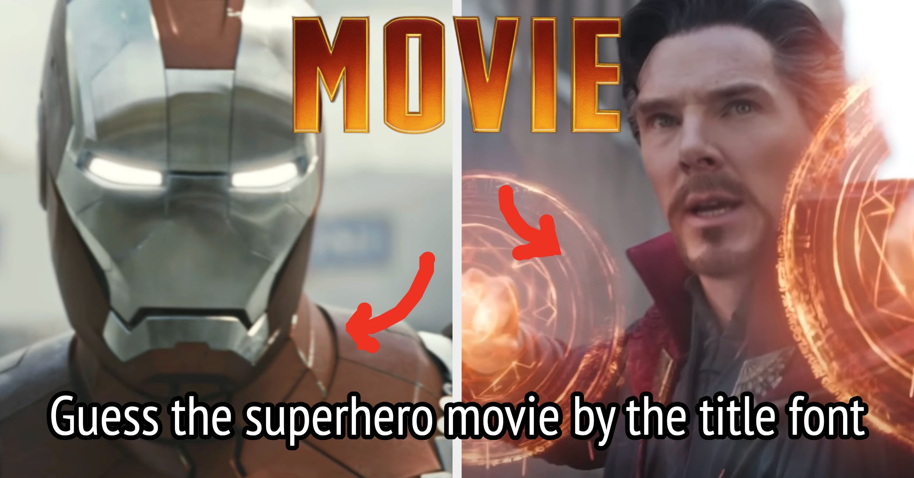 Only True Superhero Fans Can Identify These Films By Their Fonts