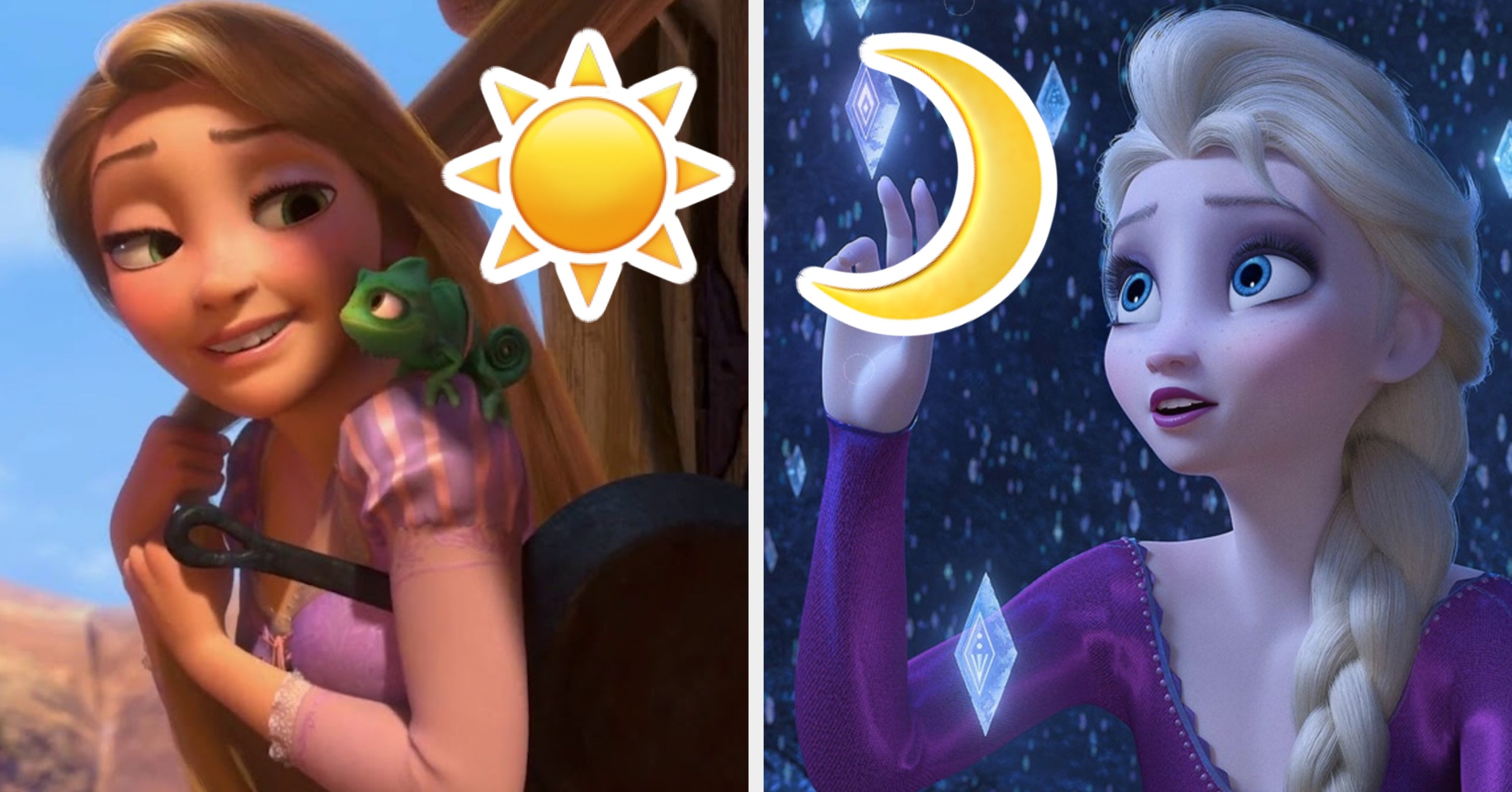 Choose Some Disney Princesses And I'll Tell You If You're The Sun Or Moon
