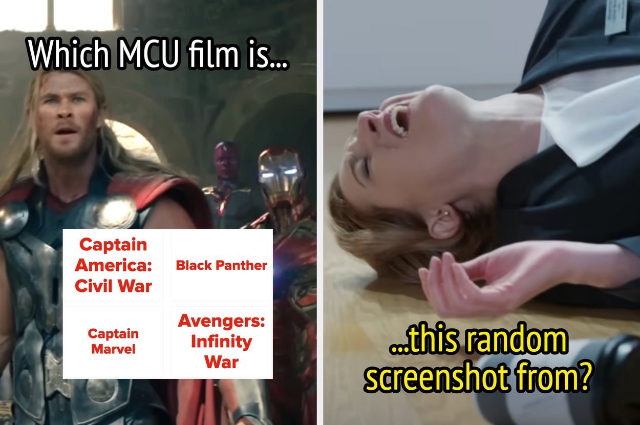 I Bet You Can't Identify These Marvel Movies From A Single Frame