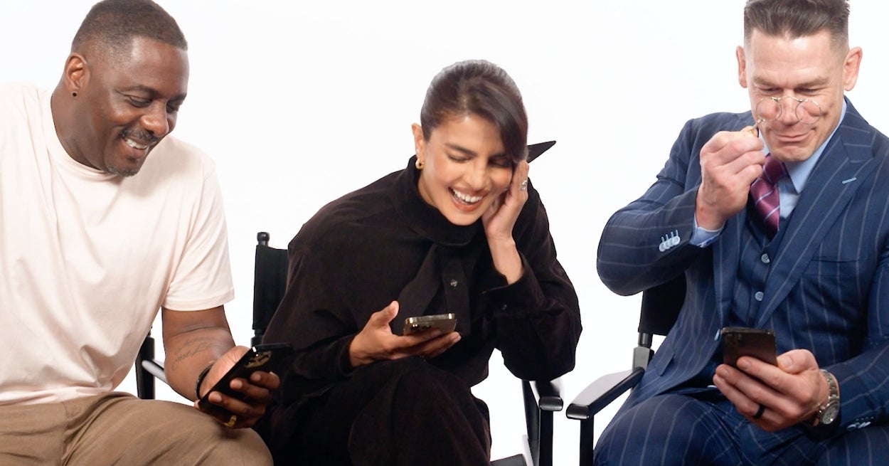 Idris Elba, Priyanka Chopra, John Cena Costar Test