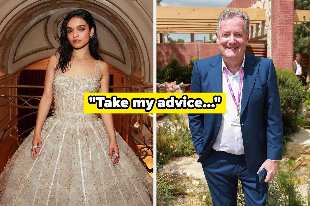 People Are Calling Out Piers Morgan For Basically Telling Rachel Zegler To "Shut Up And Sing"