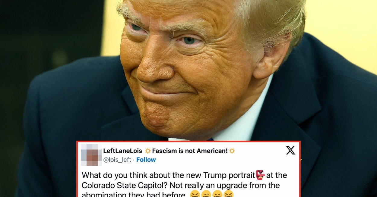 "Not Really An Upgrade From The Abomination They Had Before": Another Trump Portrait Was Just Unveiled, And, Uhhhh, You Just Have To See It
