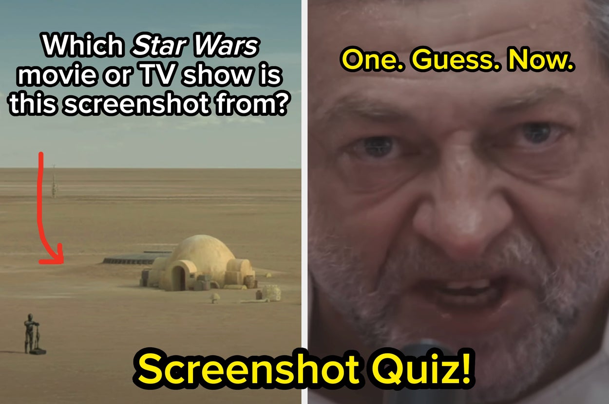 I Bet You Can't Identify These Star Wars Movies And TV Shows From A Single Frame