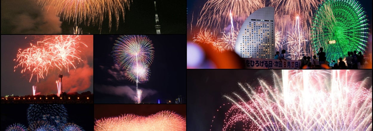 関東地方の花火大会