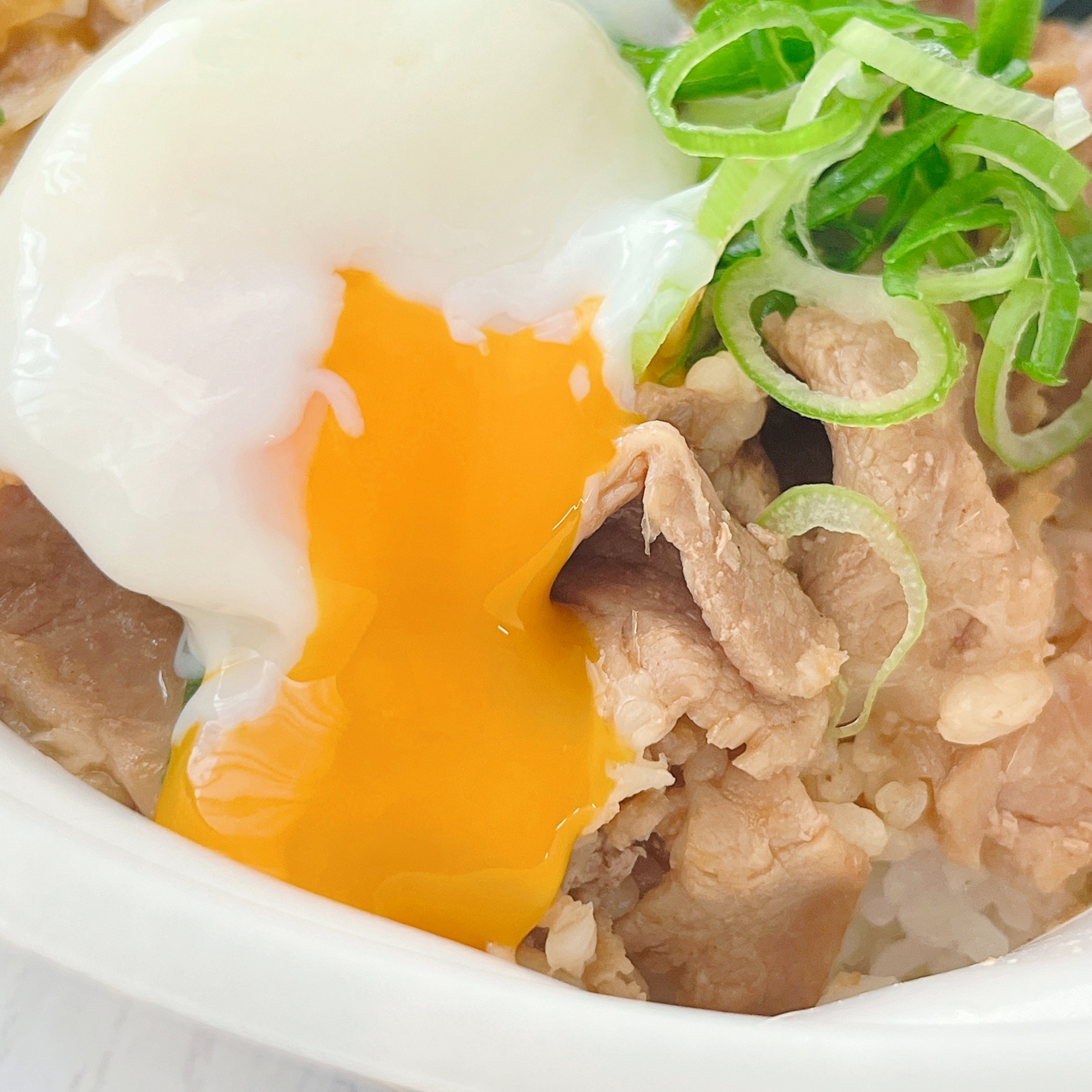 すき家の「おんたま豚生姜焼き丼」