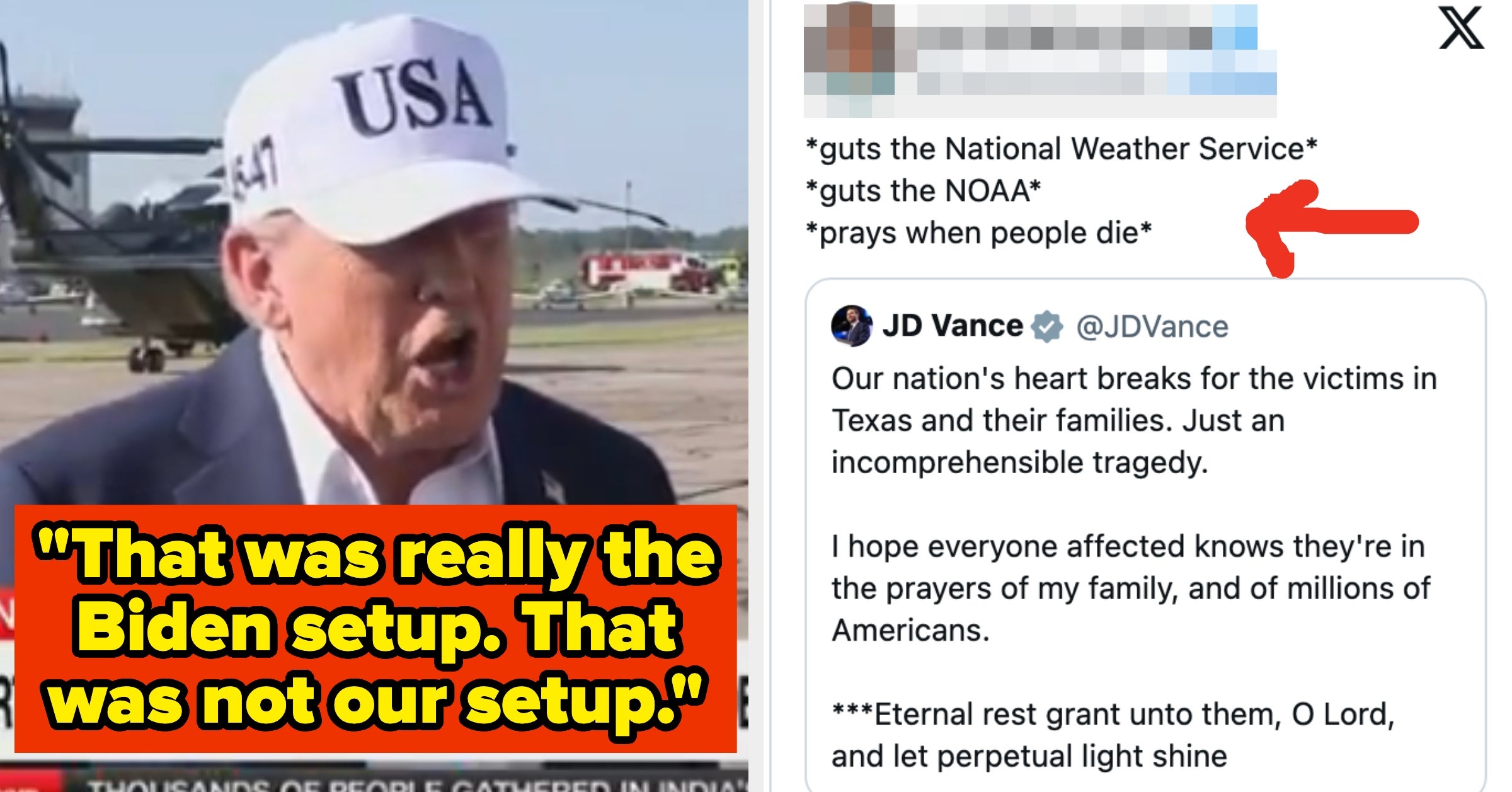 “Unbelievable”: The Internet Is Outraged Over How MAGA Officials Are Responding To The Texas Floods Amid The Trump Admin’s National Weather Service Cuts