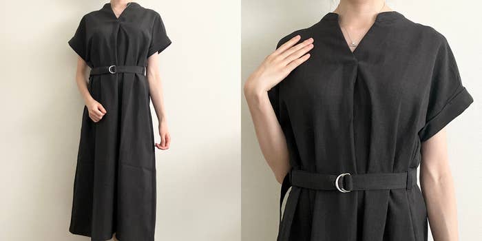 Honeys(ハニーズ)の「スキッパーワンピース」