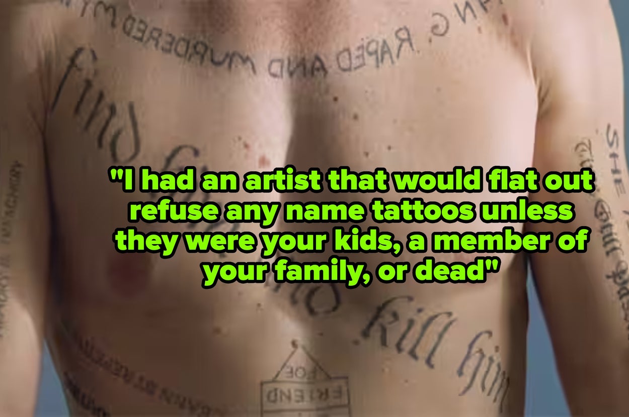 Tattoo Artists Are Sharing The Things They Will Never, Ever Tattoo