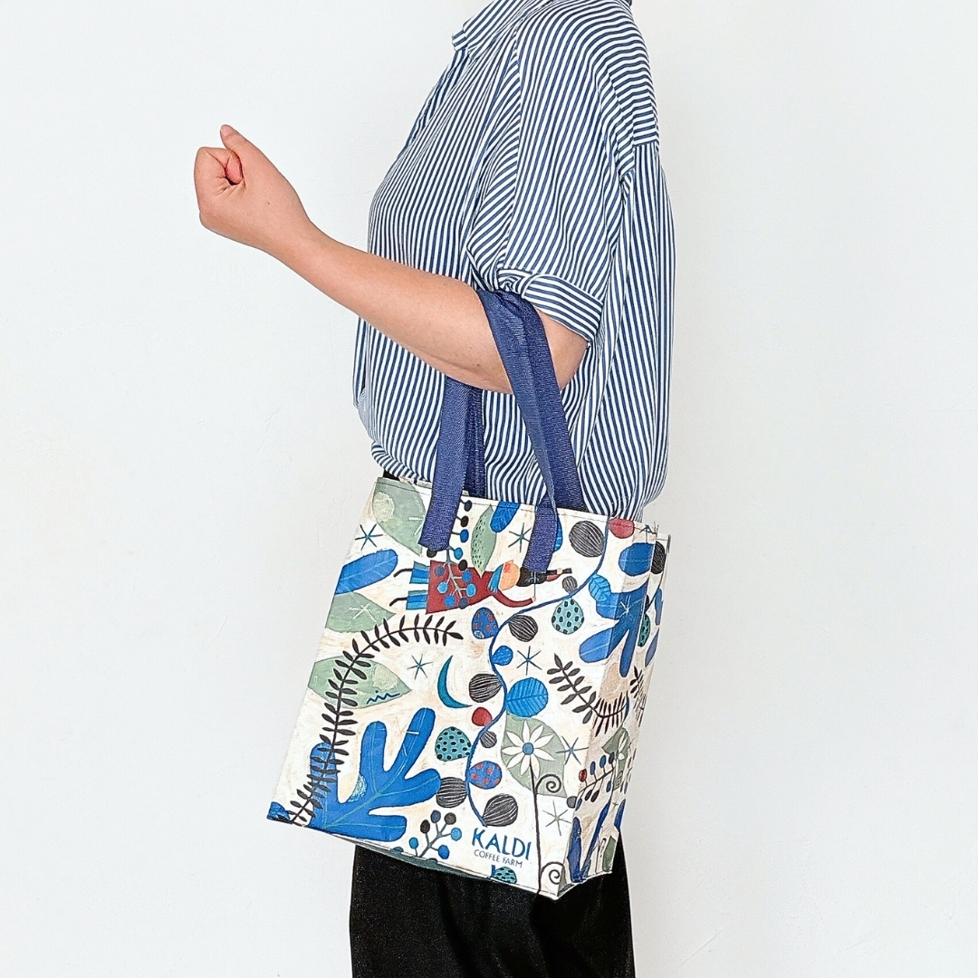 カルディ】200円で売っていいの！？10kg入る『大容量エコバッグ