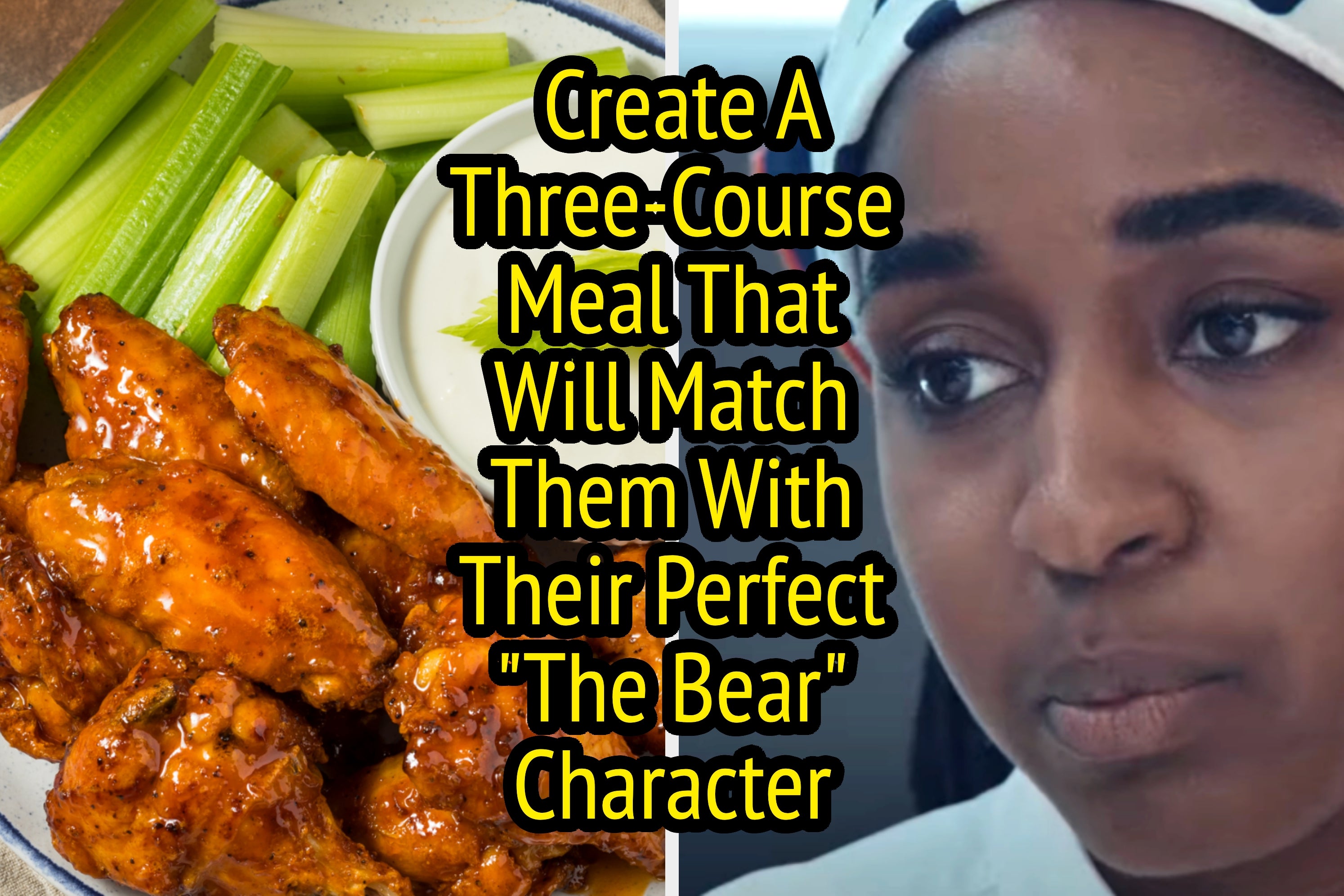 Only True Foodies Can Create A Three-Course Meal That Will Match Them With Their Perfect "The Bear" Character