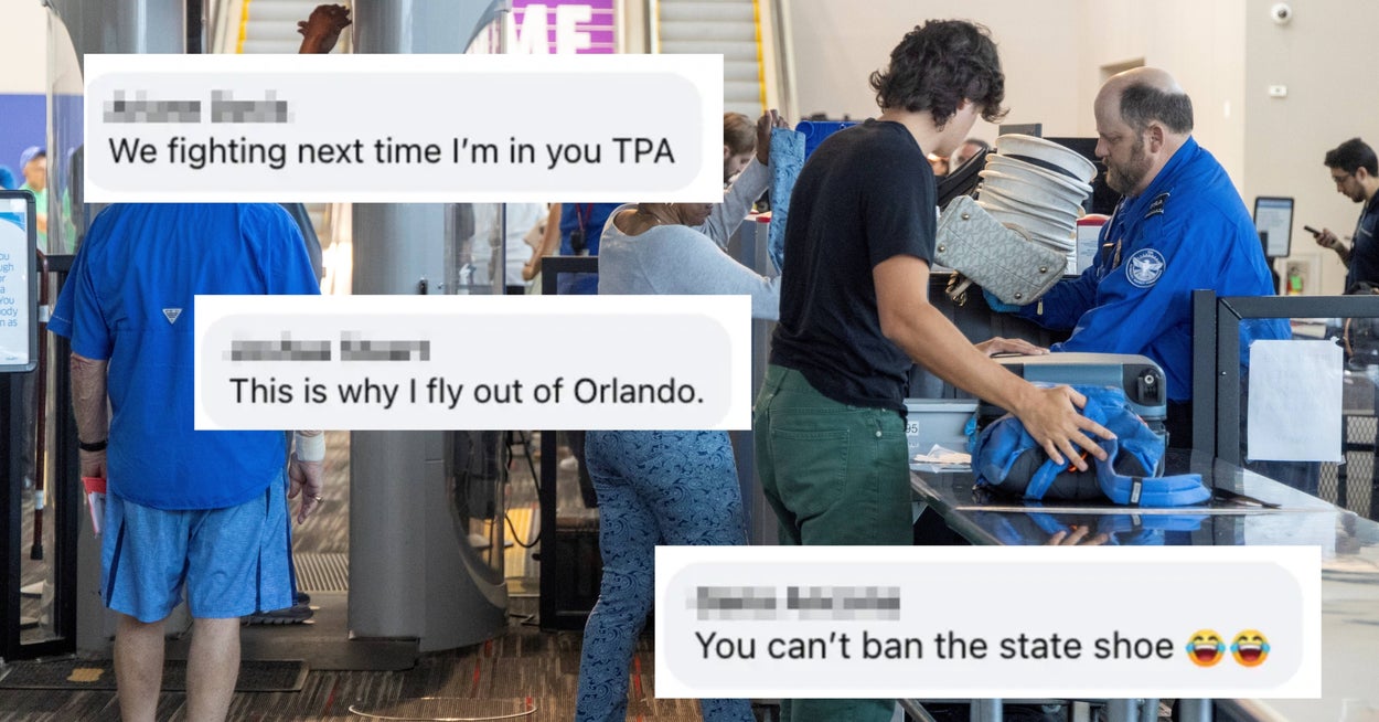 Tampa International Airport's Response To The New TSA Shoe Removal Policy Is Going Viral