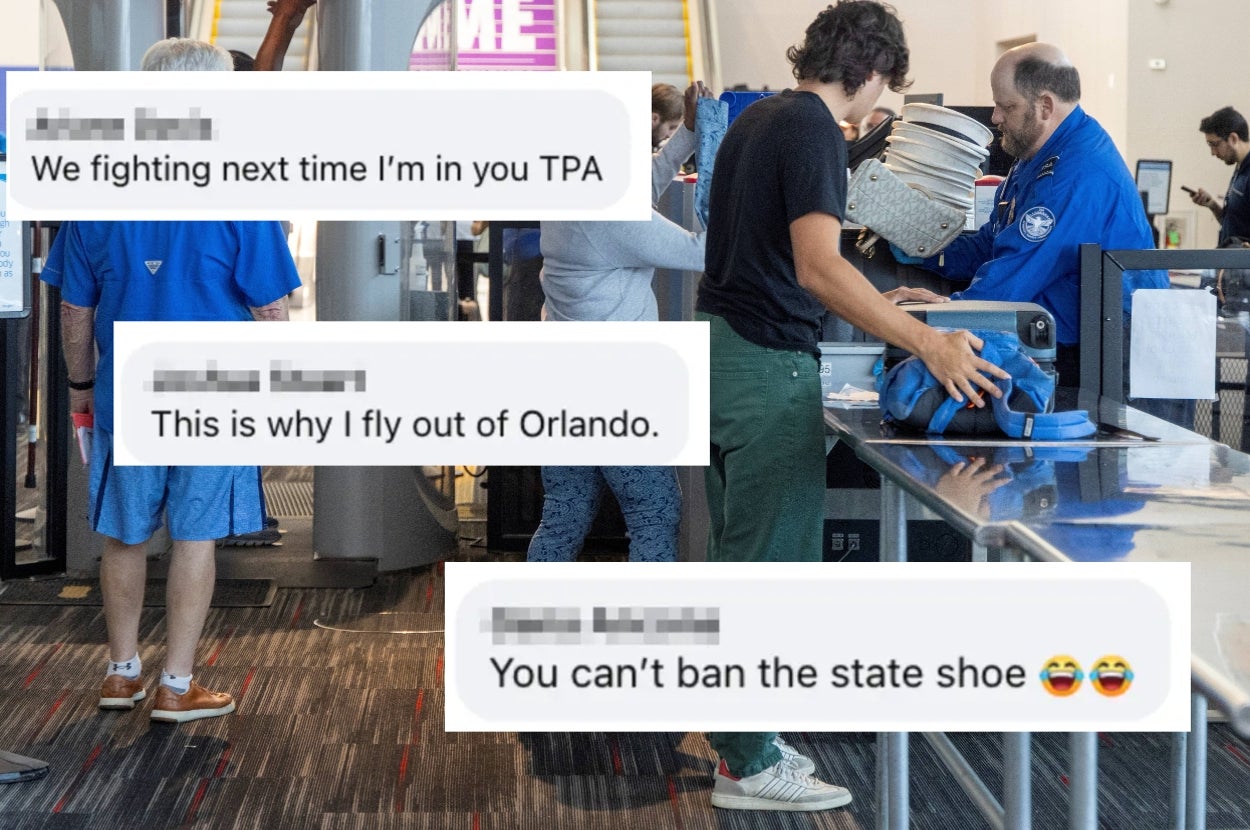 Tampa International Airport's Response To The New TSA Shoe Removal Policy Is Going Viral