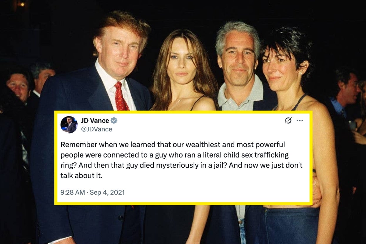 JD Vance Demanded “The Epstein List” For Years, Now His Own Administration Says It Doesn’t Exist