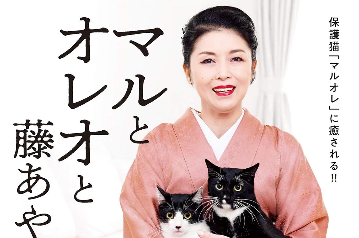 『マルとオレオと藤あや子』(世界文化社)/画像はAmazonより