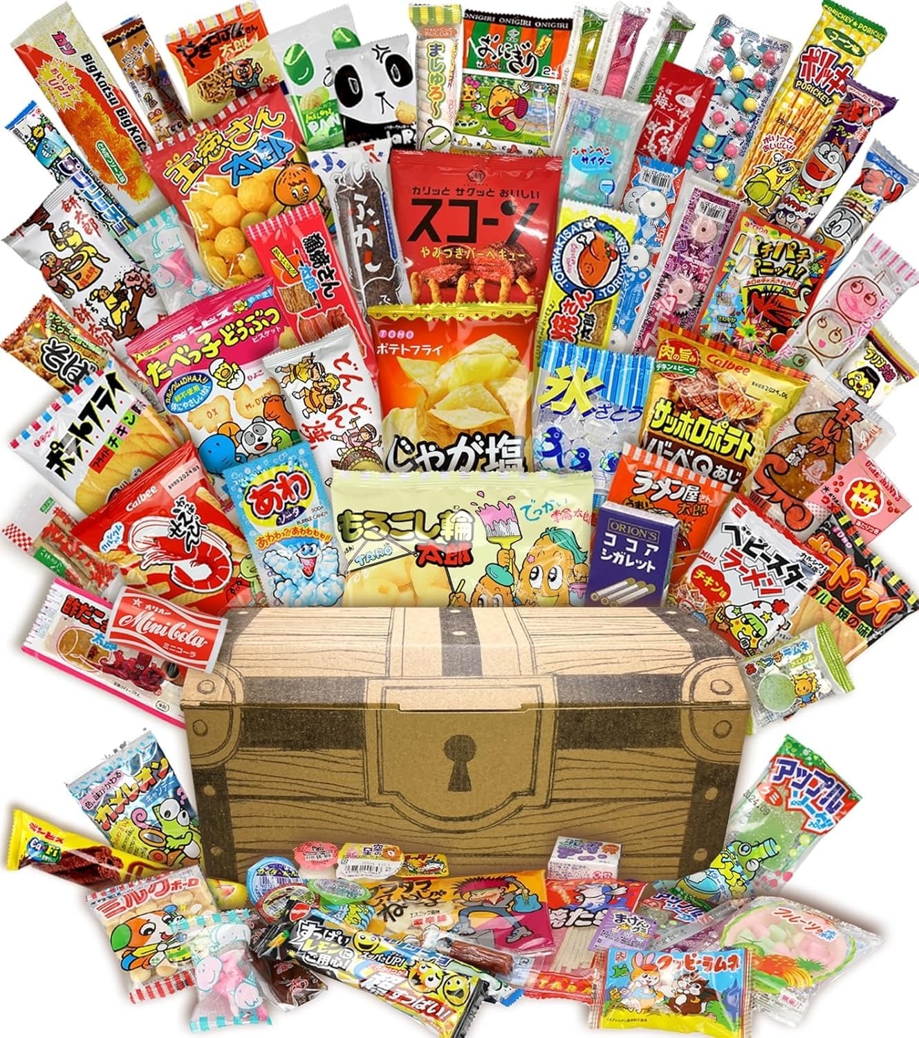 箱い〜っぱいのお菓子が最大37%オフ♪チョコもスナックもザクザクの大