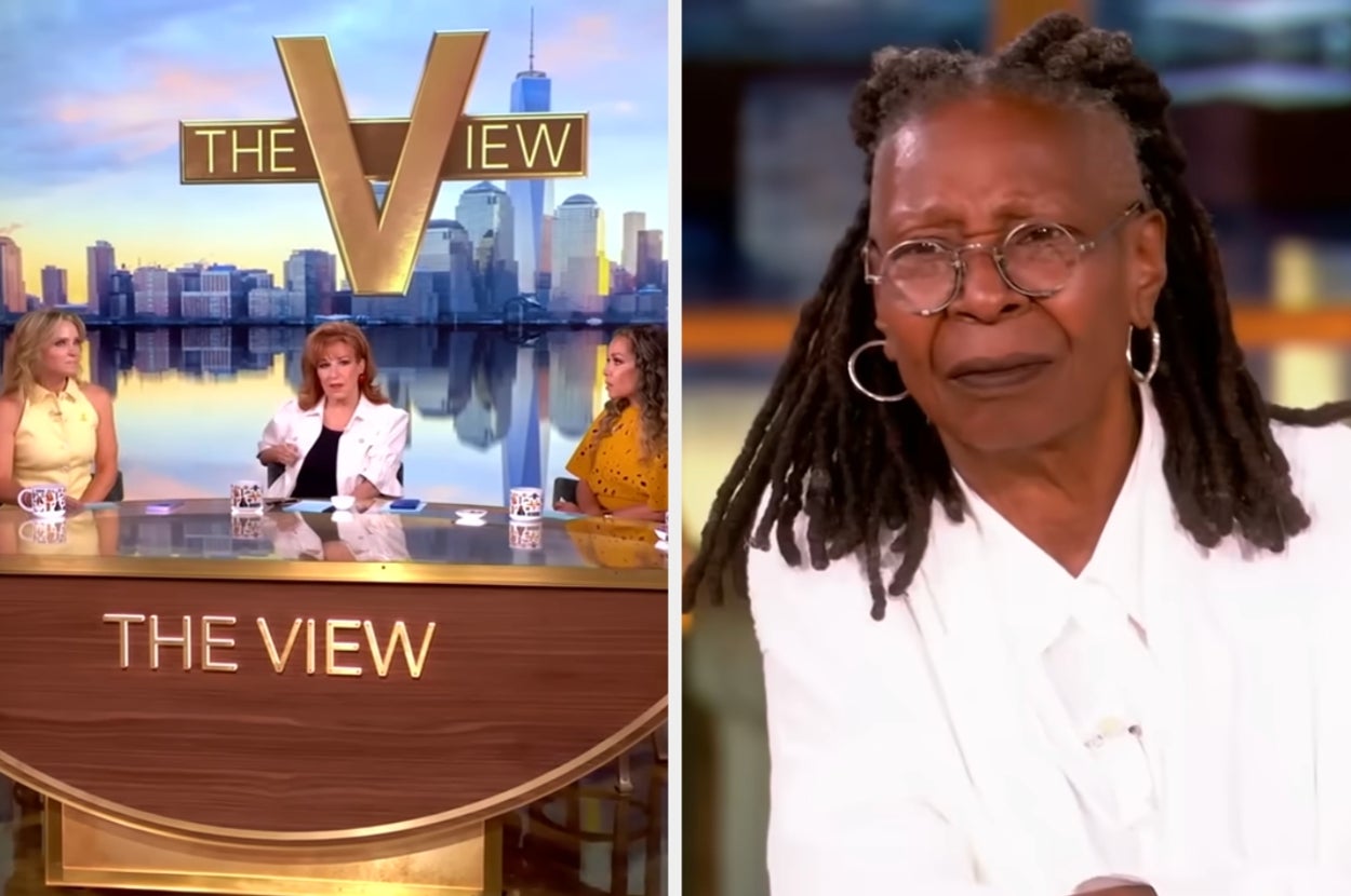 This "The View" Co-Host Just Revealed She's Cried Repeatedly At Work, And You've Got To See The Footage Of Whoopi Goldberg's Important Response