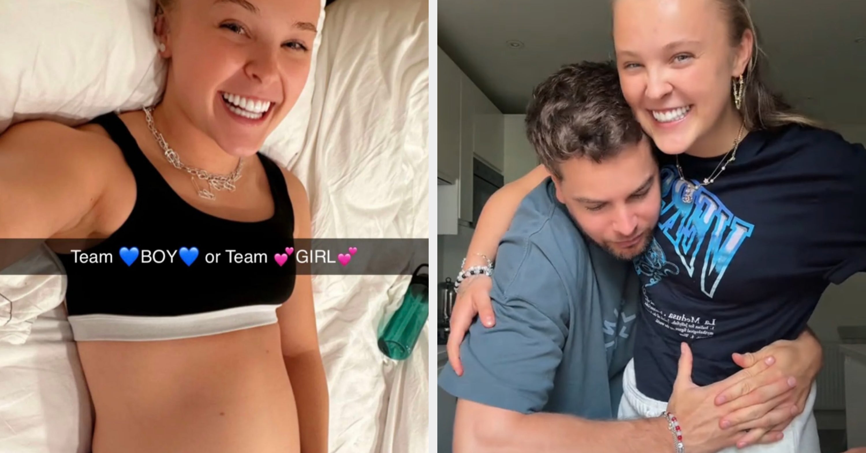 JoJo Siwa Addressed Pregnancy Rumors With Chris Hughes After Flirty Viral TikTok – BuzzFeed