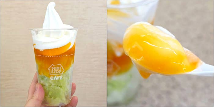 「ハロハロ史上最高においしい」ミニストップの「新作スイーツ」が激うま!メロンの濃厚な甘さがやみつきになって、あっという間に完食した!《実食レビュー》