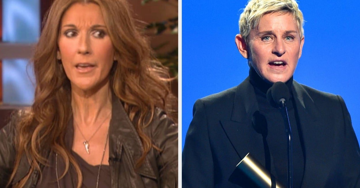 Céline Dion Calls Out Ellen DeGeneres In Resurfaced Clip