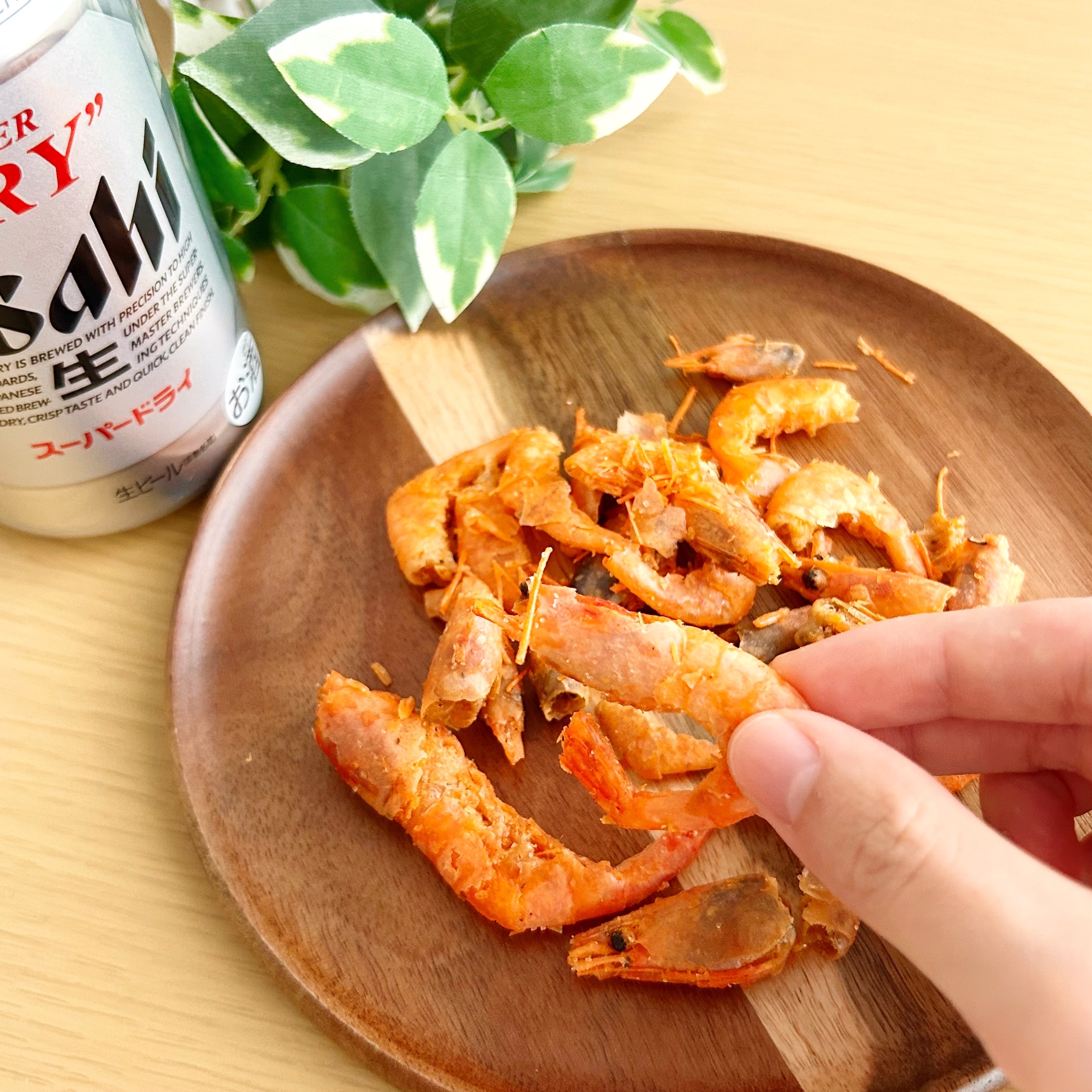 KALDI(カルディ)の「まるごとシュリンプ ガーリックシュリンプ味 20g 」