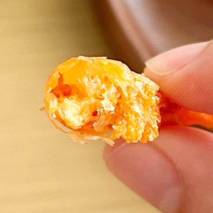 KALDI(カルディ)の「まるごとシュリンプ ガーリックシュリンプ味 20g 」