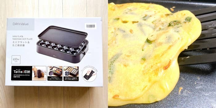 ニトリの「ミニフラット&たこ焼き器「Tatte!」」