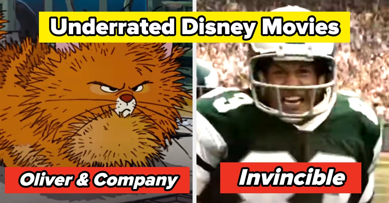 People Are Sharing The Most "Underrated" Disney Films