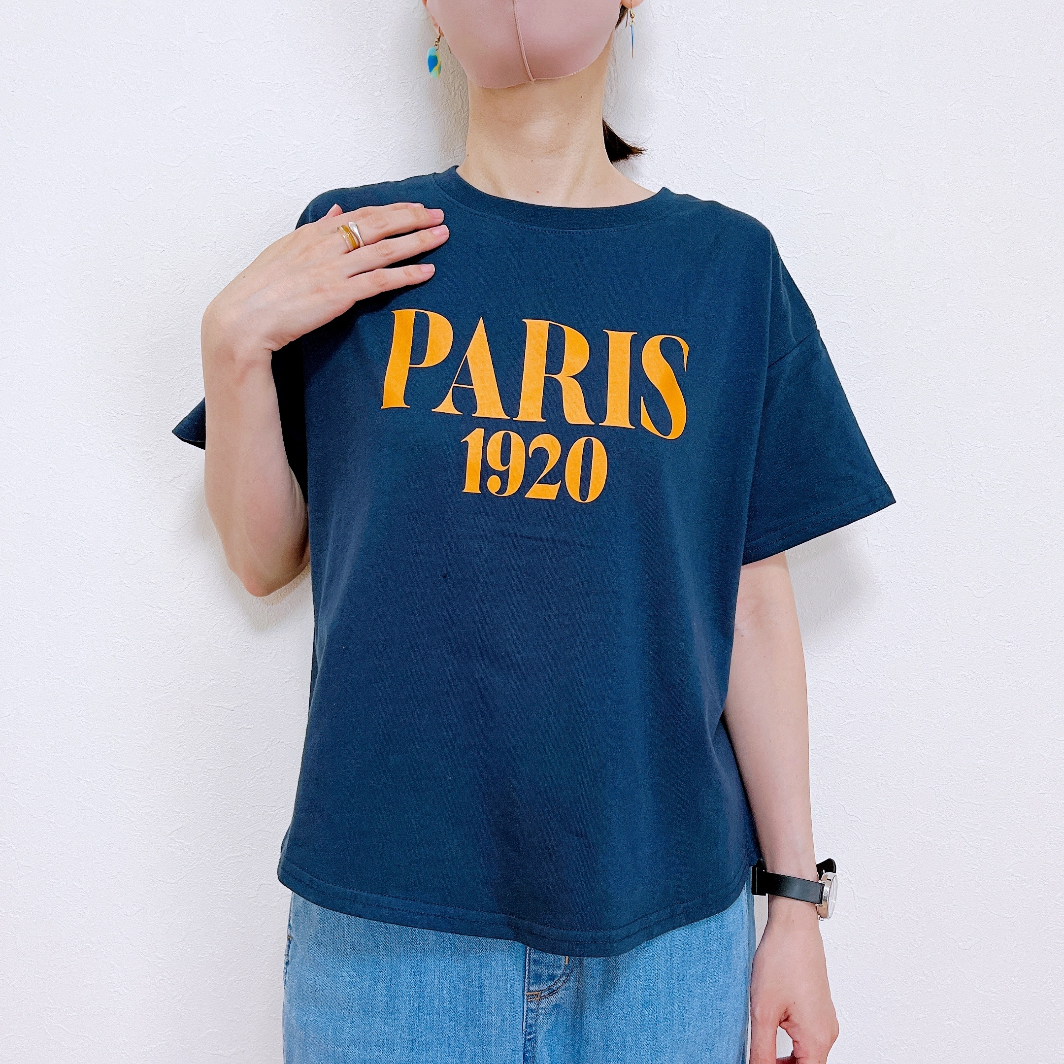 coca(コカ)の「テールカットロゴTシャツ レディース」