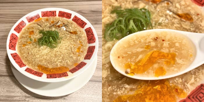 バーミヤンの「酸辣湯麺」