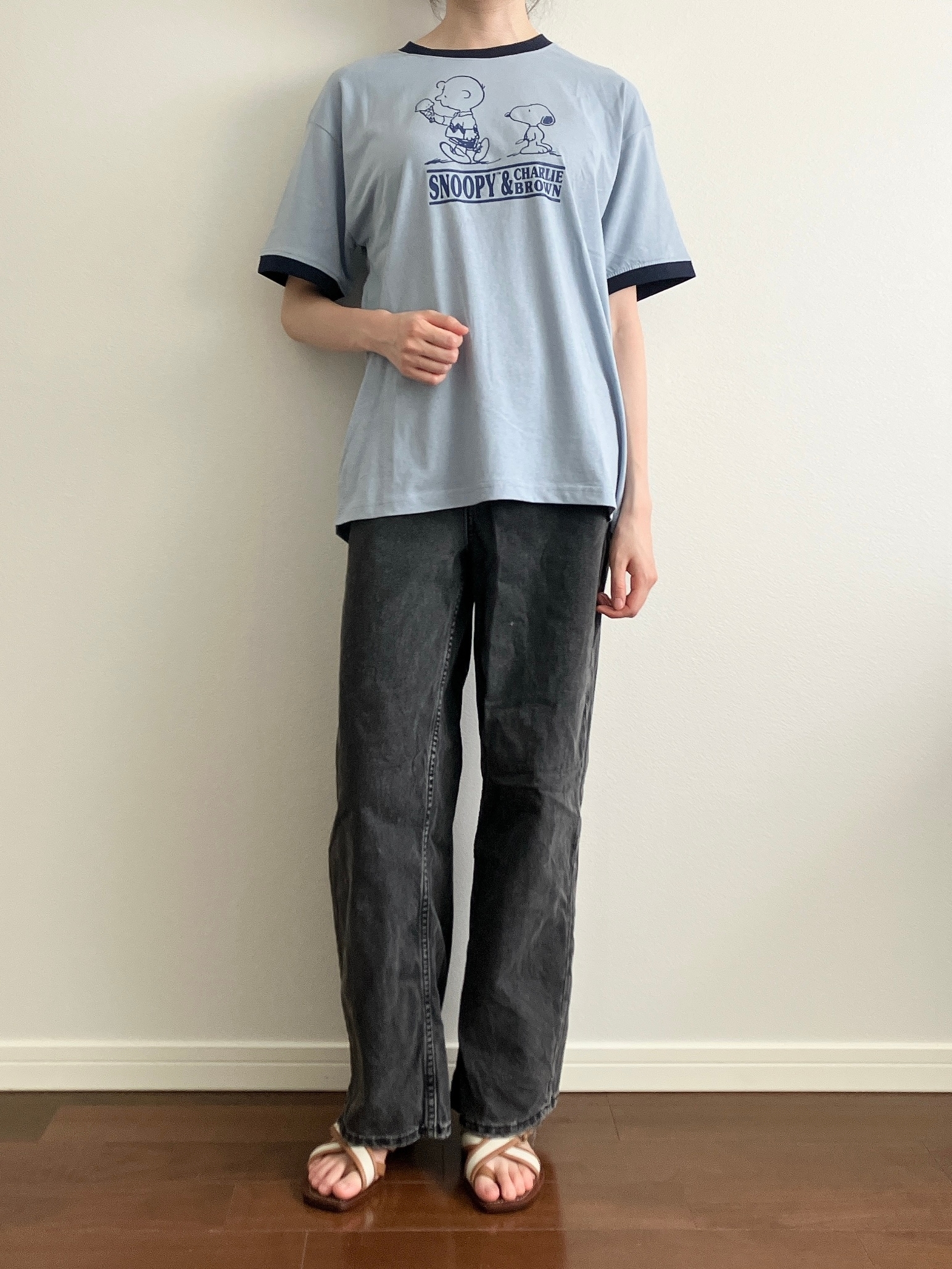 Honeys(ハニーズ)の「スヌーピー/Tシャツ」