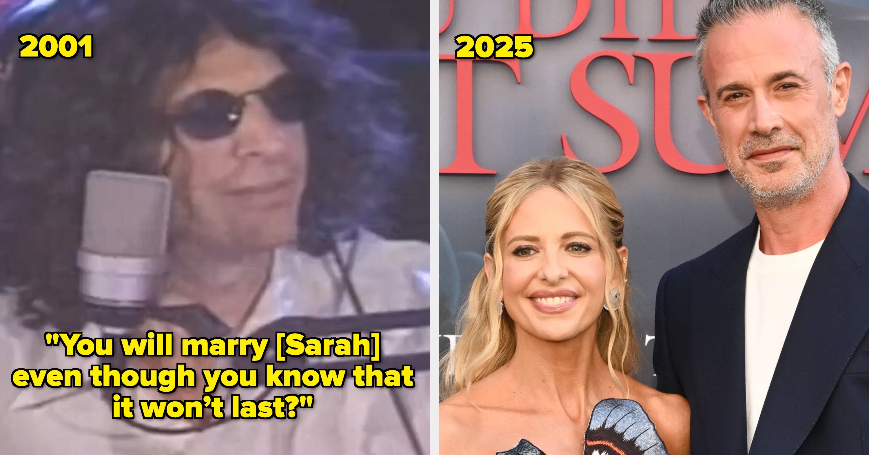 Image for Sarah And Freddie's Red Carpet Pics Have Reminded People Of Howard Stern’s Seriously Rude Bet - BuzzFeed from Buzzfeed