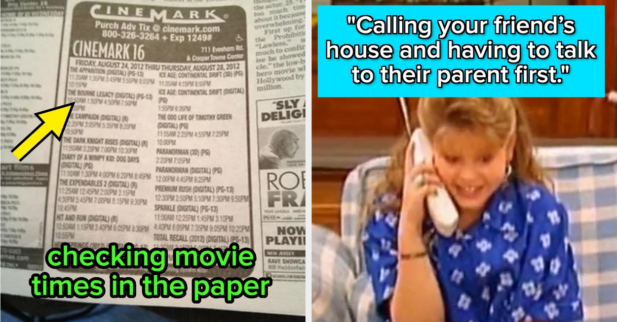 Not To Make You Feel Old, But These 22 Things You Probably Did All The Time As A Kid Are Basically Extinct For Gen Alpha