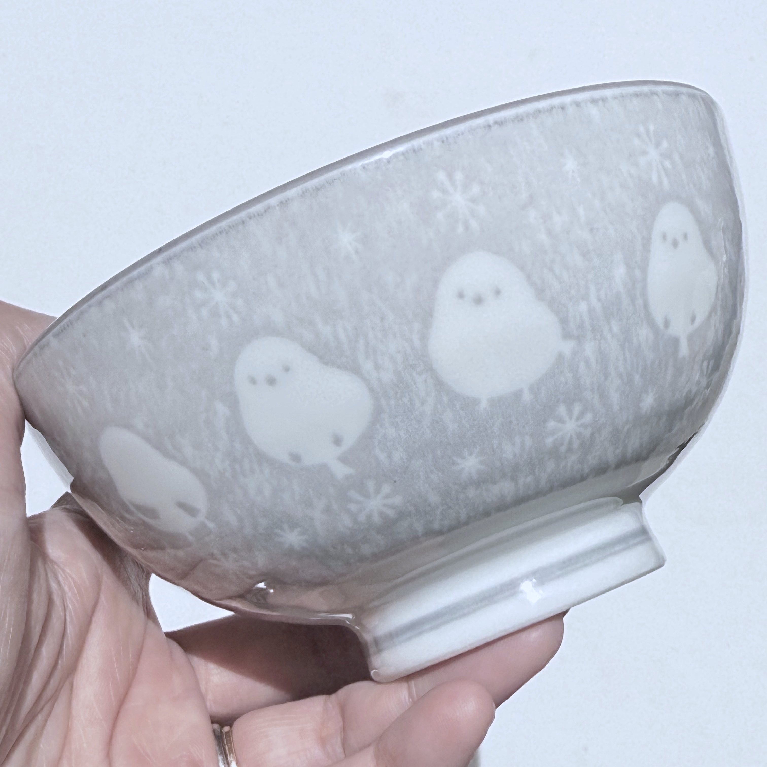 NITORI(ニトリ)の「シマエナガ 軽量飯椀」