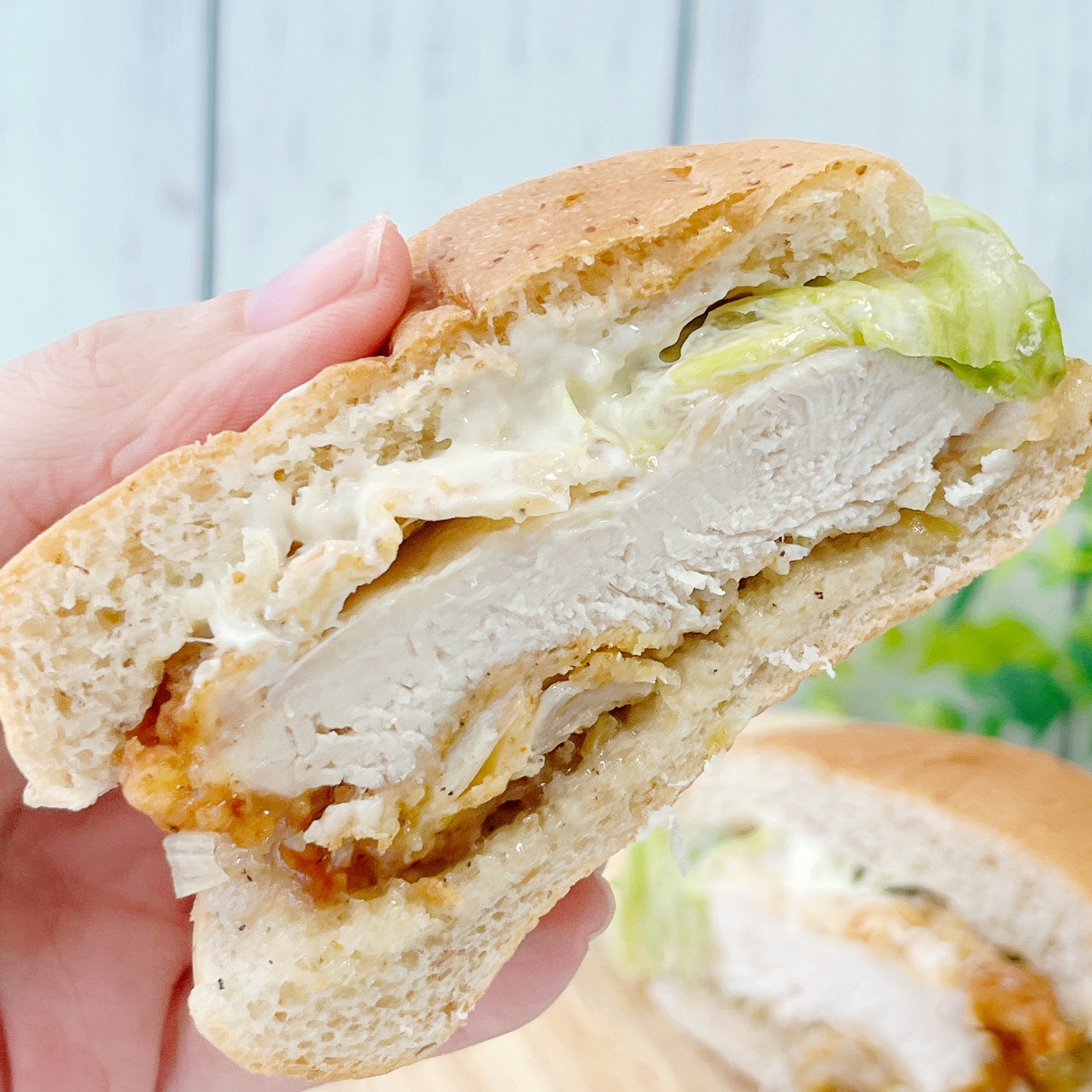 ケンタッキーの「ねぎ塩レモンチキンフィレバーガーセット」